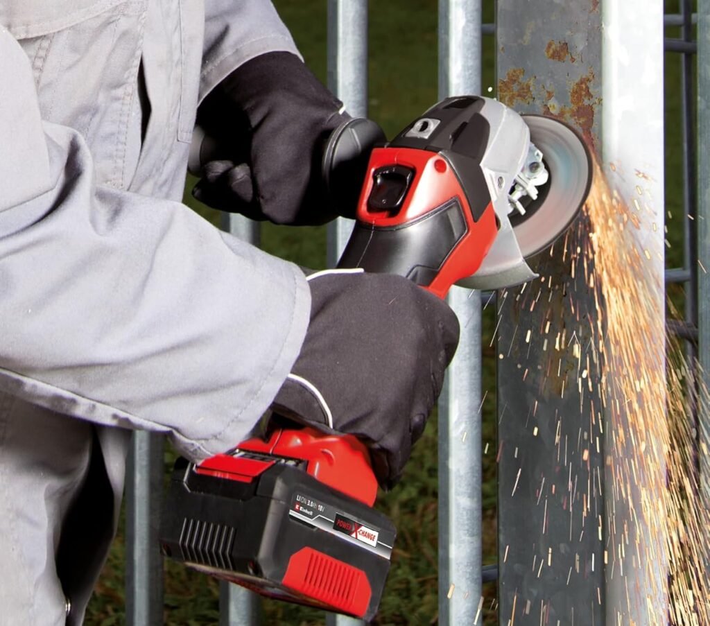 amoladora a bateria Einhell TE-AG 18/115 Li-Solo Power X-Change